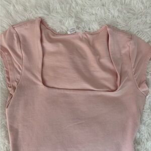 Garage square neck top